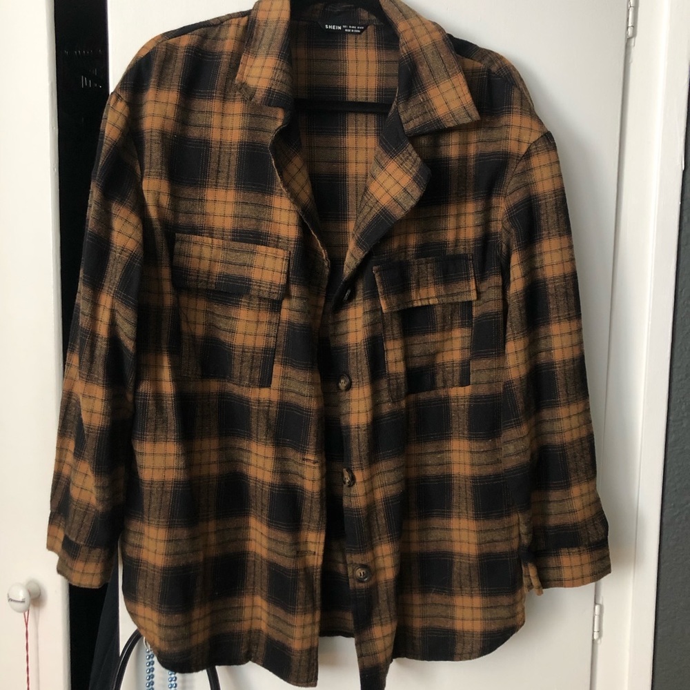 SHEIN Flannel Shirt